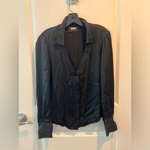 Reformation Women's Black Shirt